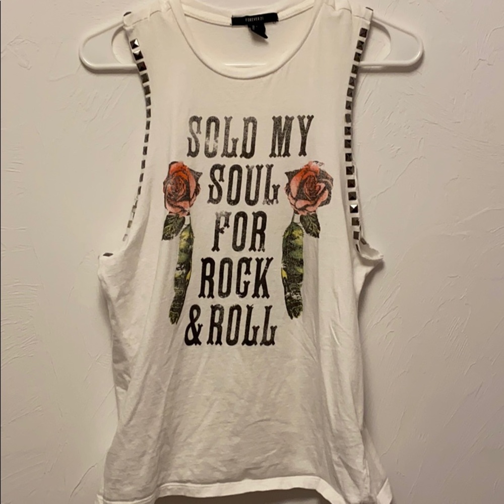 Sold my soul graphic tank